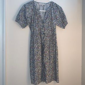 Floral print dress